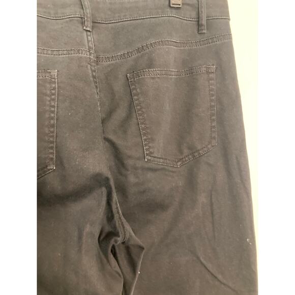 J. Jill Smooth Fit Straight Leg Dark Navy Denim Jeans ~ Sz 12 Basic Perfection! - Picture 3 of 5